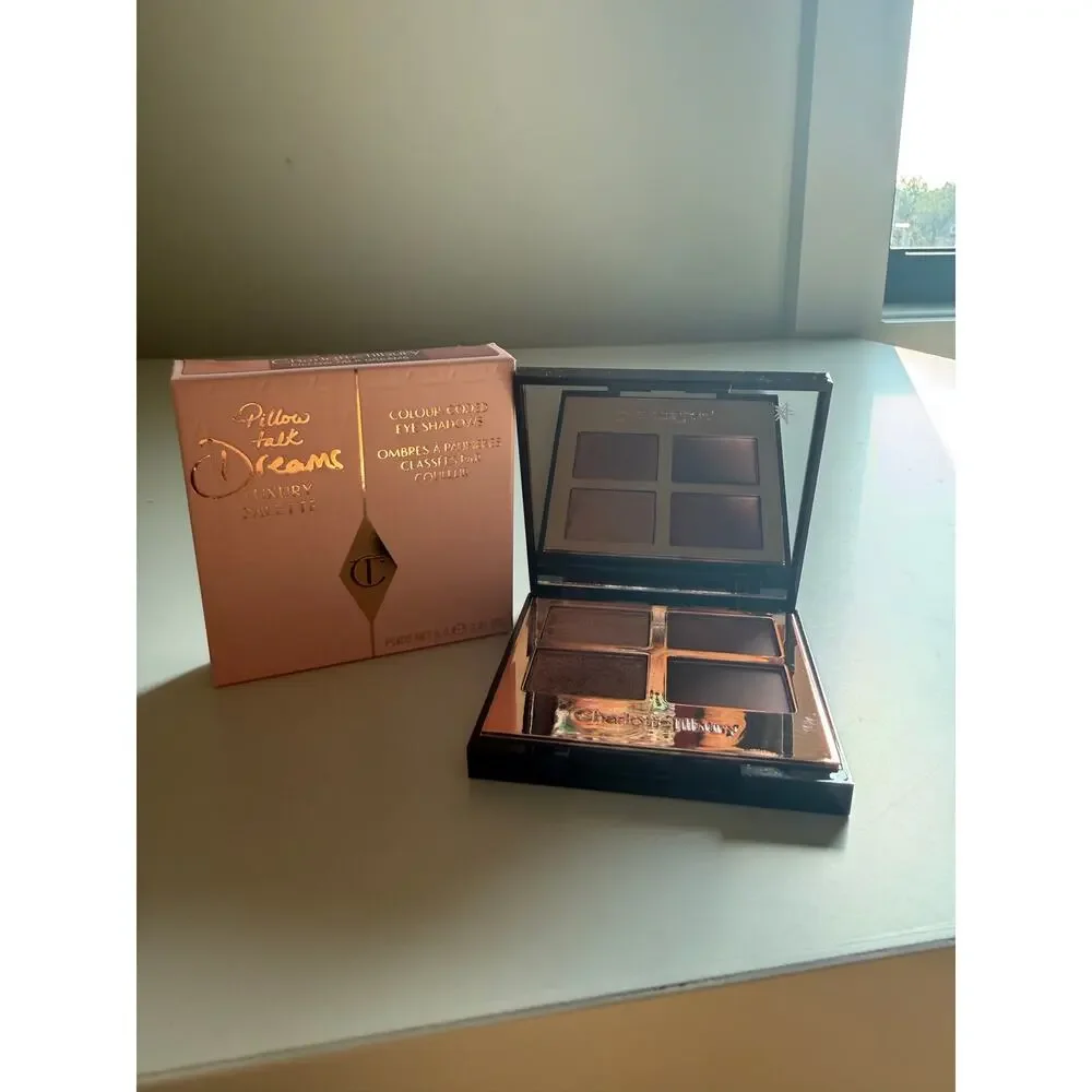 $58 Charlotte Tilbury Pillow Talk Dreams Luxury Eyeshadow Palette New
